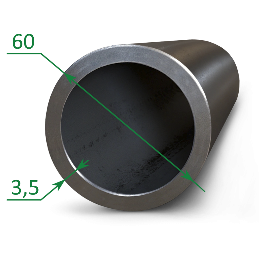 Труба бесшовная горячедеформированная 60x3.5