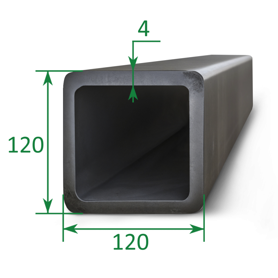 Труба профильная квадратная 120х120x4