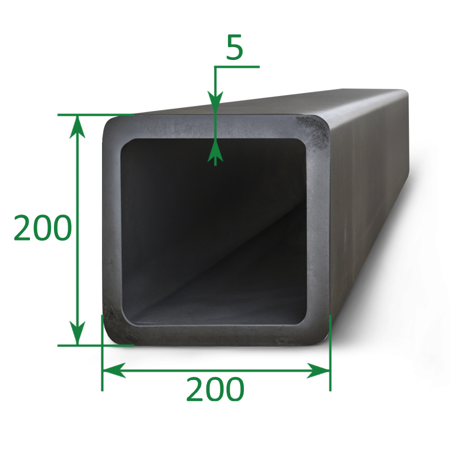 Труба профильная квадратная 200х200x5