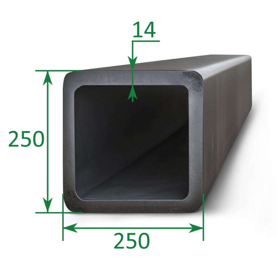 Труба профильная квадратная 250х250x14