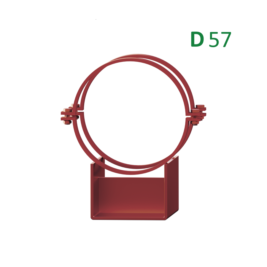Опора корпусная хомутовая 57-КХ-А11