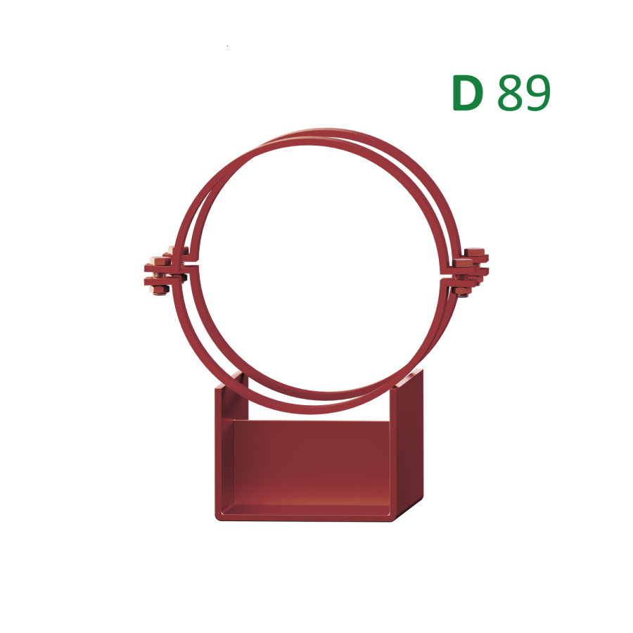 Опора корпусная хомутовая 89-КХ-А22