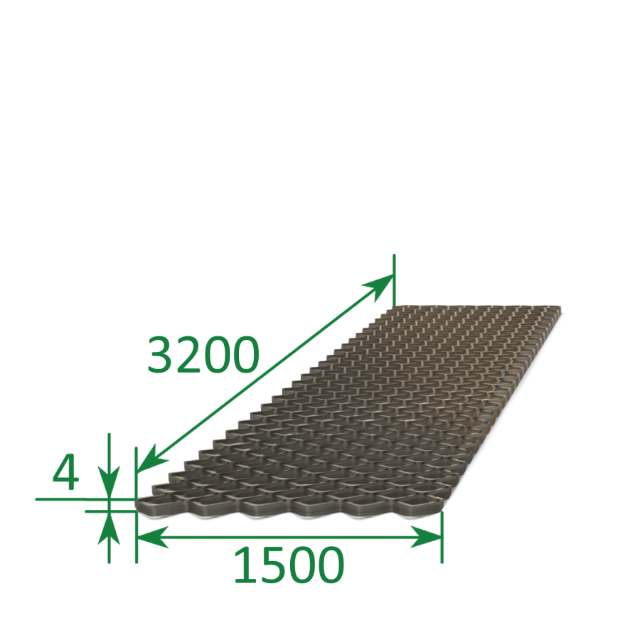 Лист просечно-вытяжной ПВЛ 408х1500х3200