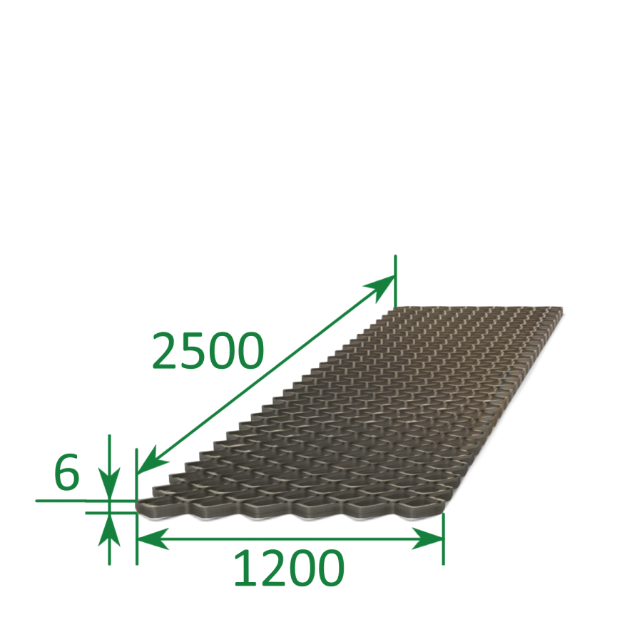 Лист просечно-вытяжной ПВЛ 608х1200х2500