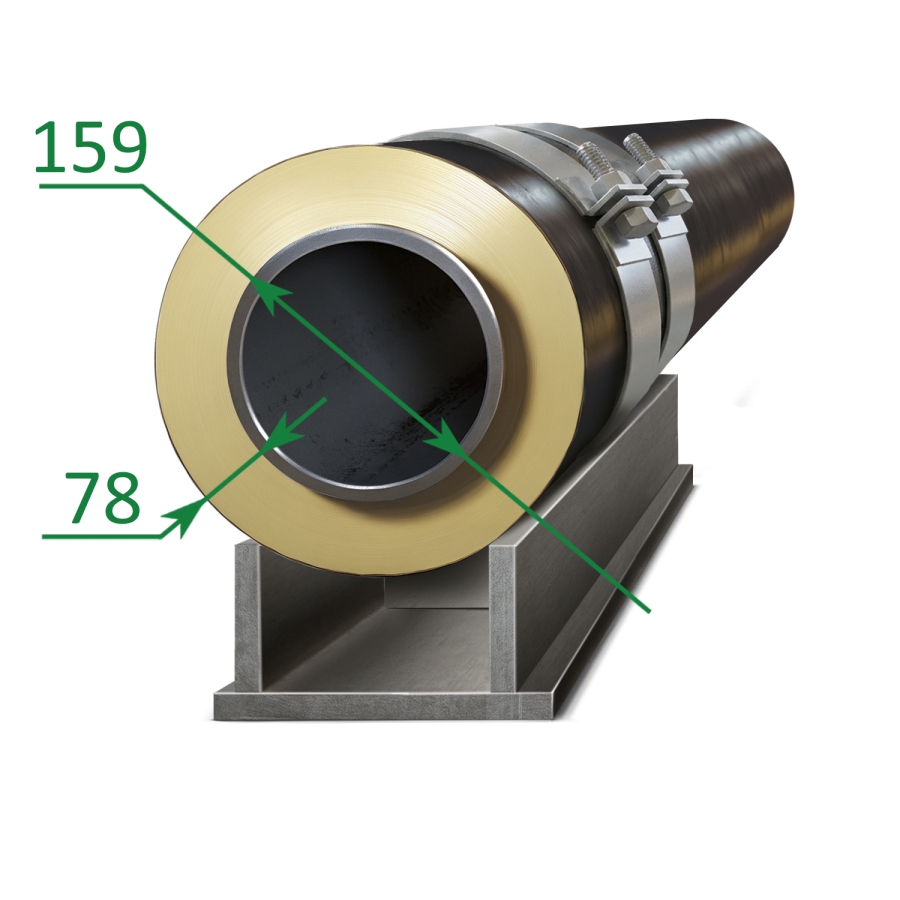 Опора СПО ППУ 159/315