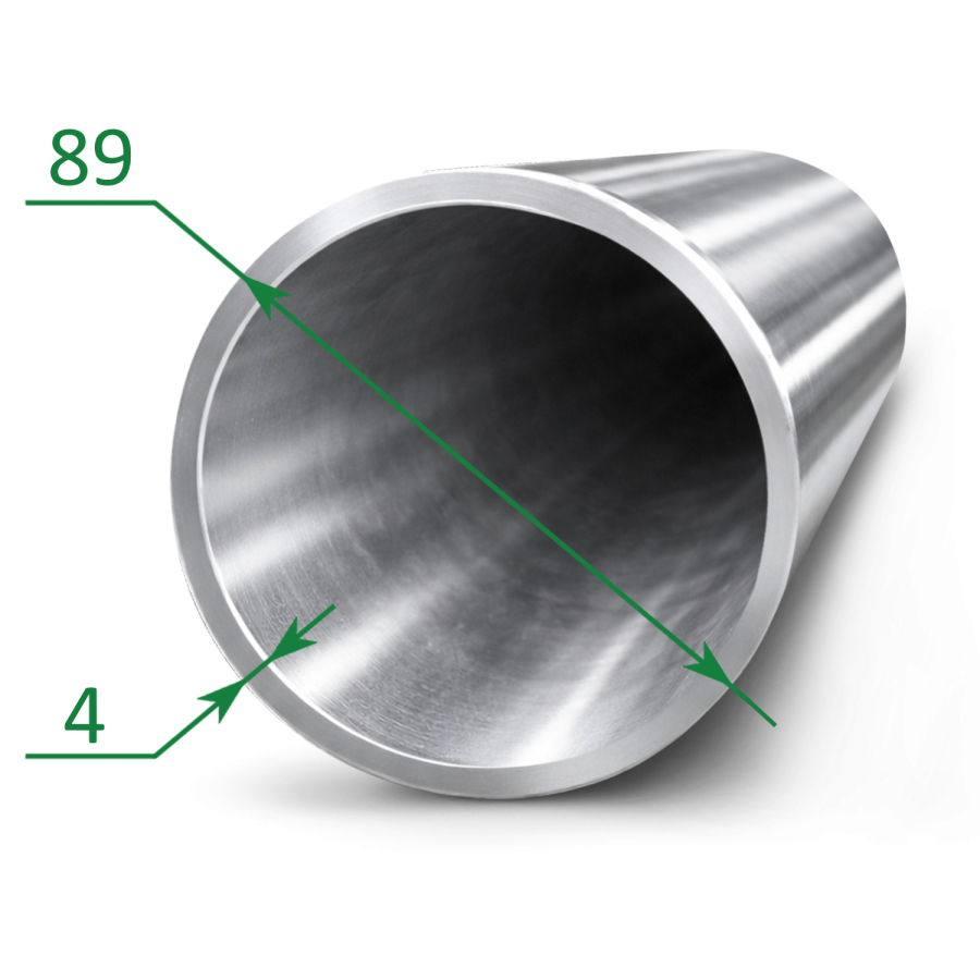 Труба нержавеющая бесшовная 89х3,5