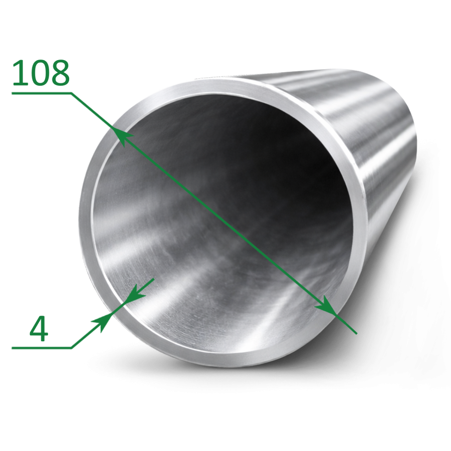 Труба нержавеющая бесшовная 108х4